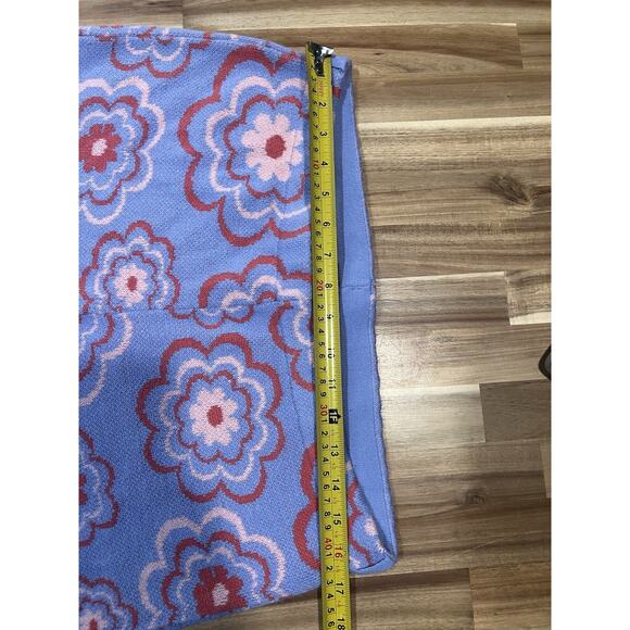 Ragged Priest Whimsical Flower Power Purple Flare Pants Grunge Punk Indie L - Picture 5 of 11